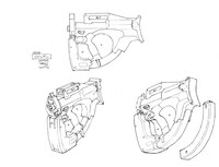 コイルガンの設定画。