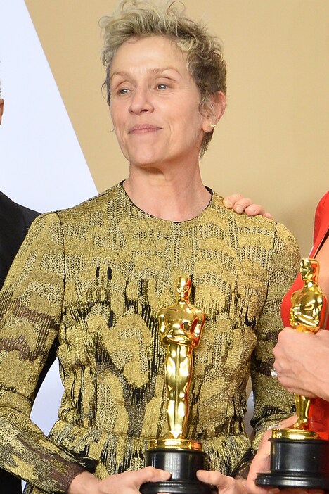 フランシス・マクドーマンド(写真提供:JIM RUYMEN / UPI / Newscom / ゼータ イメージ)