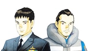 左から秋津竜太、新波歳也。 (c)かわぐちかいじ・惠谷治/小学館ビッグコミック