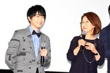 左から知念侑李、綾戸智恵。