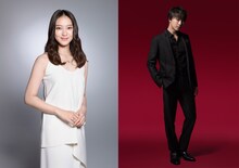 左から武井咲、EXILE TAKAHIRO。