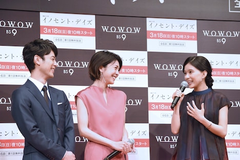 「パンダになりたかった」と明かす芳根京子（右）。