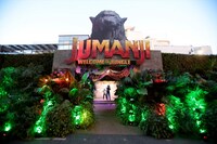 「ジュマンジ／ウェルカム・トゥ・ジャングル」LAプレミアの様子。