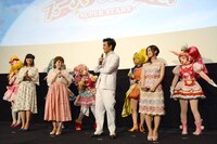 「映画プリキュアスーパースターズ！」ホワイトデー舞台挨拶の様子。