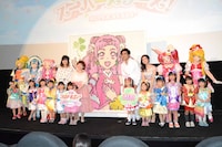 「映画プリキュアスーパースターズ！」ホワイトデー舞台挨拶の様子。