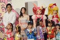 「映画プリキュアスーパースターズ！」ホワイトデー舞台挨拶の様子。