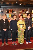 「素敵なダイナマイトスキャンダル」のイベント。冨永昌敬、菊地成孔、尾野真千子、末井昭。