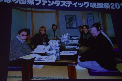 大杉漣が審査員として参加したゆうばり国際冒険・ファンタスティック映画祭'99の様子。