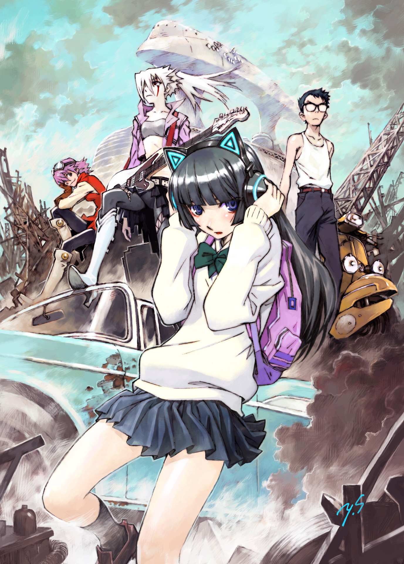 「フリクリ オルタナ」「フリクリ プログレ」公開記念ビジュアル