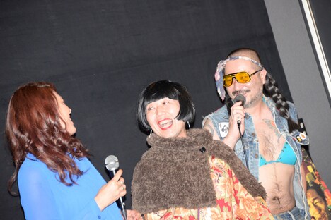 左からLiLiCo、シャック、マグナム弾吉。