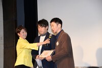 「仮面ライダーアマゾンズ」シーズン2でスーツアクターを務めた松岡航平（左）と菊地雄人（右）。