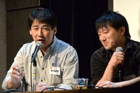 左から横山誠、舟山弘一。