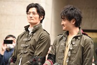 左から田邊和也、勝也。