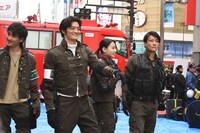 「四谷消防署 安全安心フェア」の様子。