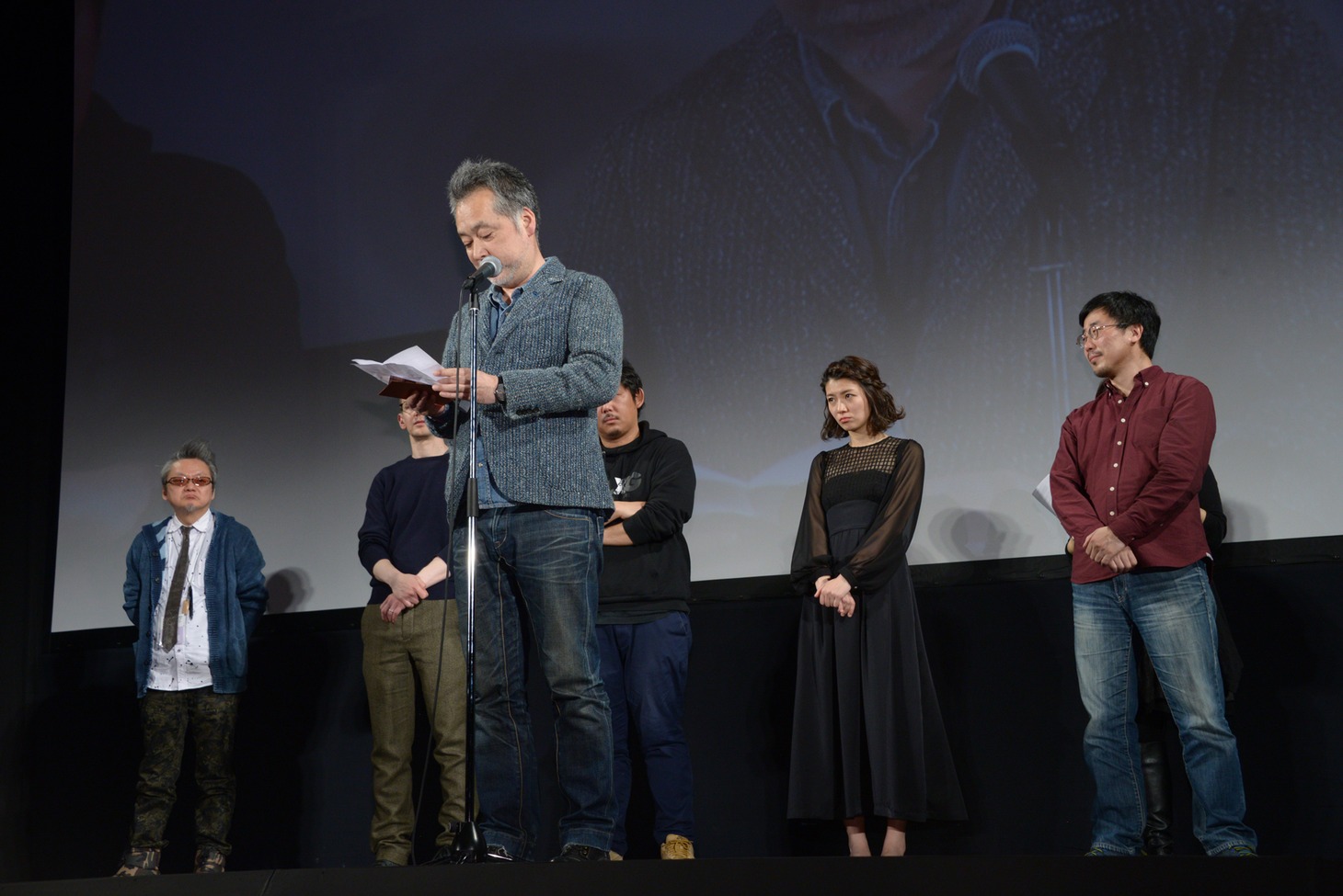 ゆうばり国際ファンタスティック映画祭2018クロージングセレモニーの様子。