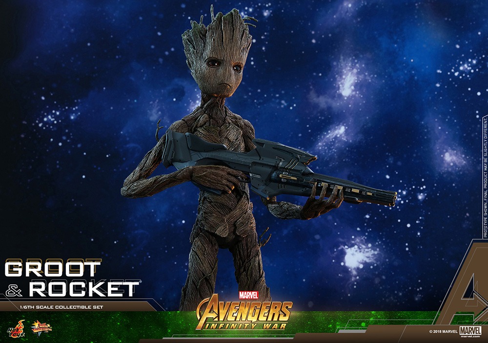 【ムービー・マスターピース】「アベンジャーズ／インフィニティ・ウォー」1/6スケールフィギュア グルート＆ロケットより、グルートのフィギュア。