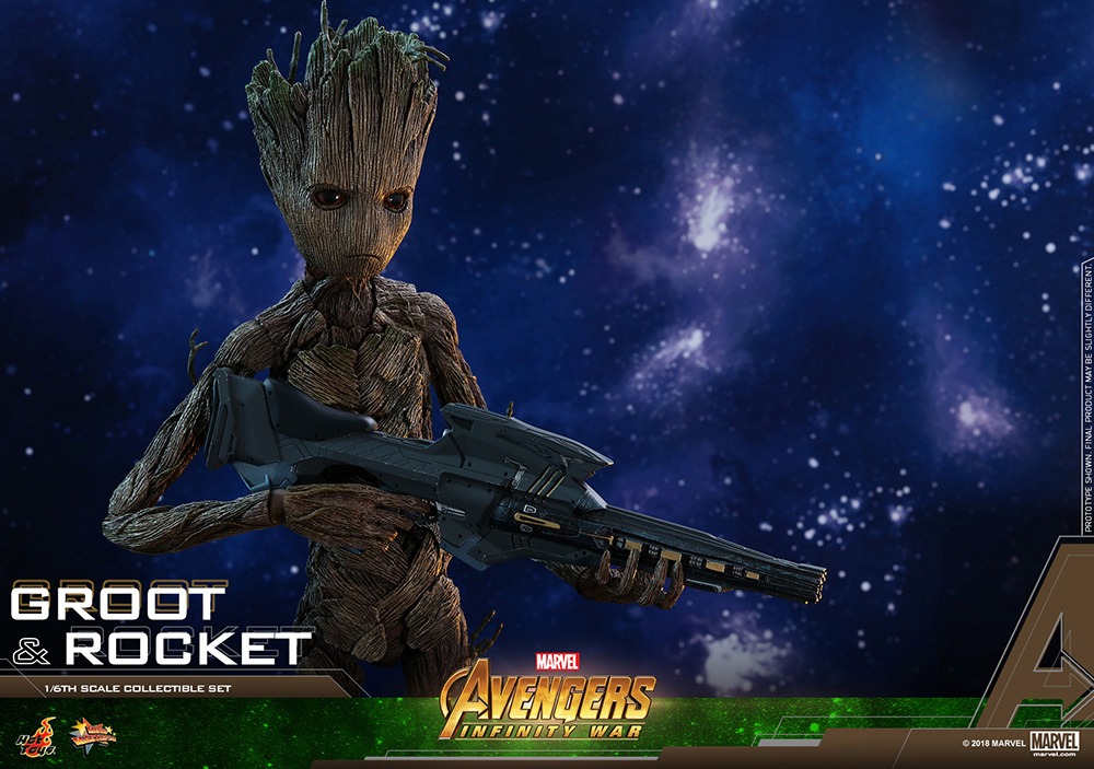 【ムービー・マスターピース】「アベンジャーズ／インフィニティ・ウォー」1/6スケールフィギュア グルート＆ロケットより、グルートのフィギュア。