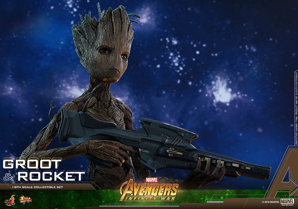 【ムービー・マスターピース】「アベンジャーズ／インフィニティ・ウォー」1/6スケールフィギュア グルート＆ロケットより、グルートのフィギュア。