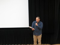 過去に行われた上映会の様子。