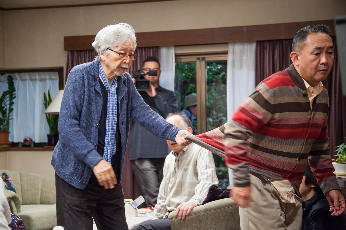「妻よ薔薇のように 家族はつらいよIII」メイキングカット