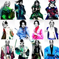 「パンク侍、斬られて候」各キャラクターのイメージビジュアル。（撮影：紀里谷和明）