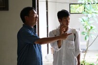 「海を駆ける」メイキングカット