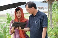 「海を駆ける」メイキングカット