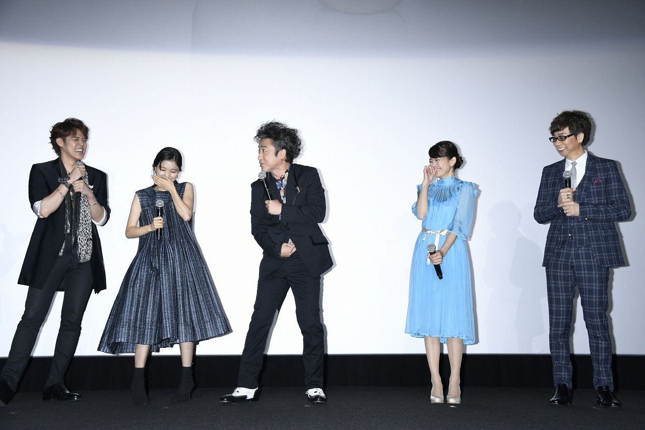 「ボス・ベイビー」初日舞台挨拶の様子。