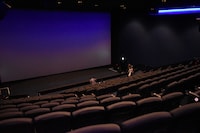 TOHOシネマズ 日比谷のIMAXデジタルシアター導入スクリーン。