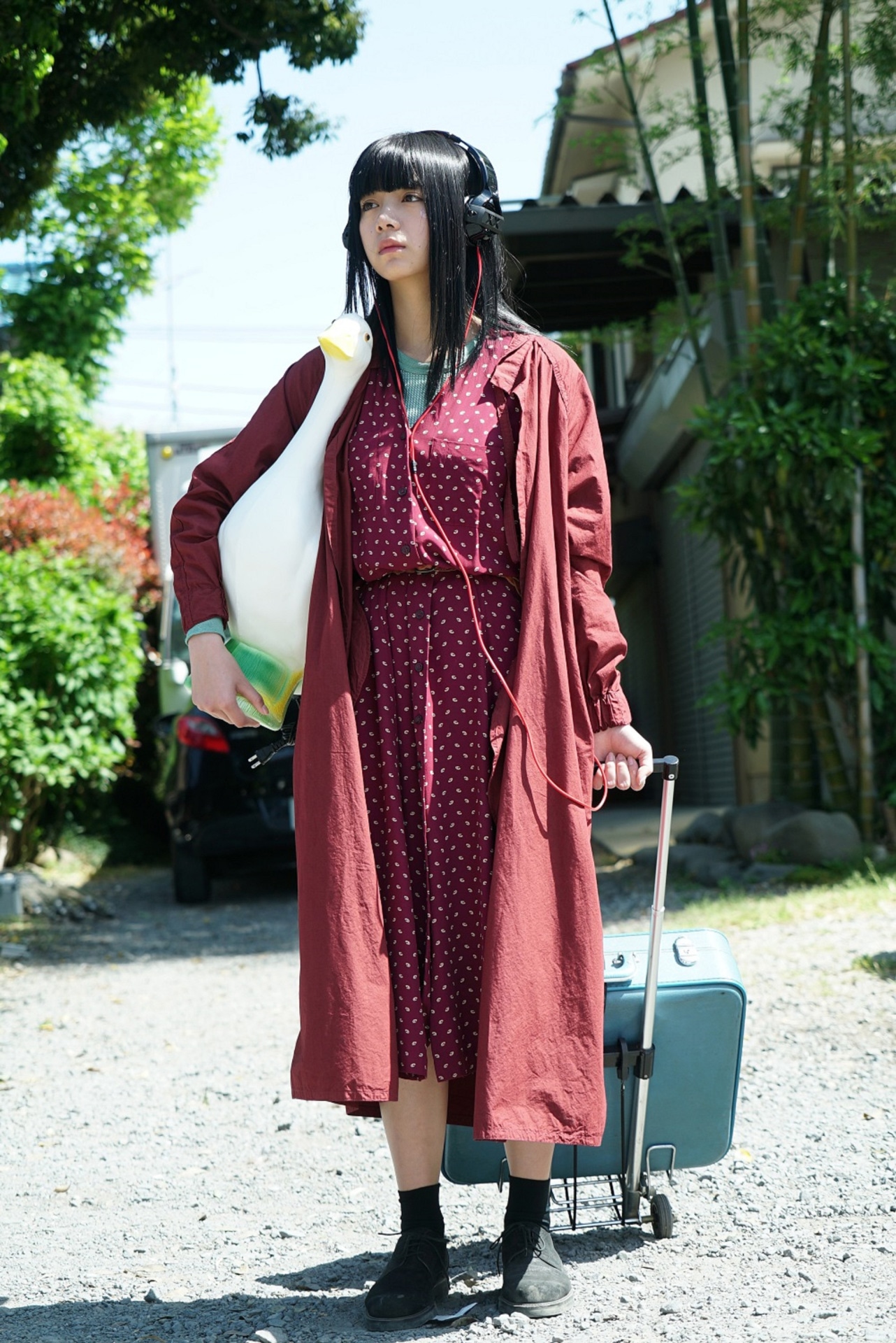 八雲御子役の池田エライザ。