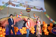 左から藤木直人、石橋陽彩、松雪泰子。