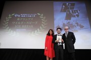 「第2回 BS10 スターチャンネル映画予告編大賞」授賞式の様子。