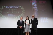 「第2回 BS10 スターチャンネル映画予告編大賞」授賞式の様子。