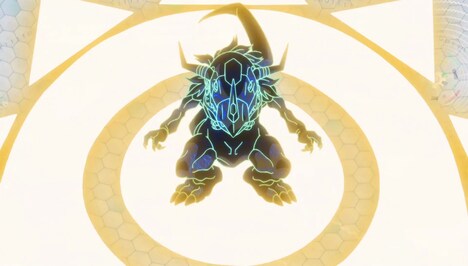 「デジモンアドベンチャー tri. 第6章『ぼくらの未来』」ソフトに収録される進化シーン。