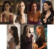 「モリーズ・ゲーム」より、ドレス姿を披露するジェシカ・チャステイン。