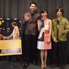 映画初出演の服部彩加が“ムードメーカー”小柳友に感謝、「ANIMAを撃て!」初日