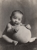 0歳の頃の三船敏郎。