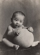 0歳の頃の三船敏郎。