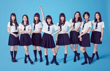 ドラマ「チア☆ダン」キャスト。左から志田彩良、山本舞香、大友花恋、土屋太鳳、石井杏奈、朝比奈彩、佐久間由衣、箭内夢菜。