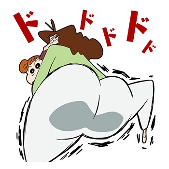 「クレヨンしんちゃん ～カンフー編～」LINEスタンプ