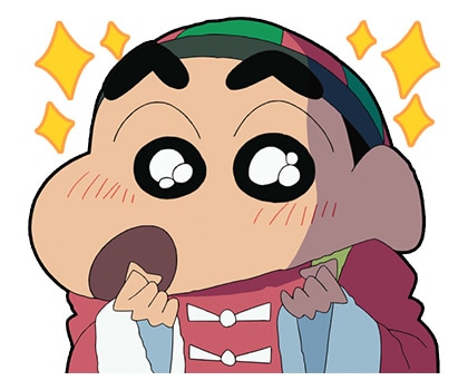 「クレヨンしんちゃん ~カンフー編~」LINEスタンプ
