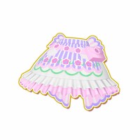 フラワーショップバーベナコーデのボトムス。