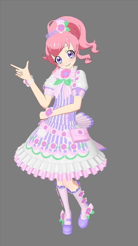 フラワーショップバーベナコーデのイメージ。