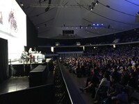 「ニンジャバットマン」ワールドプレミアの様子