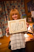 「ミスミソウ」クランクアップ時の様子。
