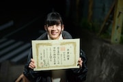 「ミスミソウ」クランクアップ時の様子。