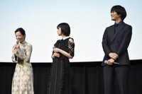 「娼年」舞台挨拶の様子。