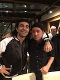 左からファティ・アキン、下田法晴(SILENT POETS)。