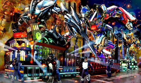 「ユニバーサル・スペクタクル・ナイトパレード～ベスト・オブ・ハリウッド～」ビジュアル