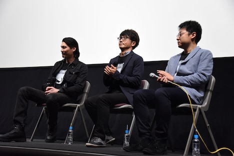 水上剣星、大森敬仁、谷中寿成。